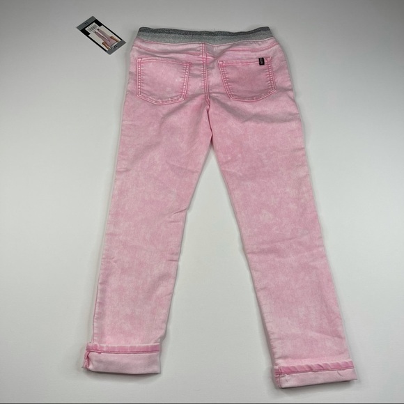 Buffalo Pants Pink Jogger Legging Skinny Soft Playground School Barbie 14 New - Picture 6 of 12